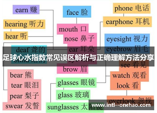 足球心水指数常见误区解析与正确理解方法分享