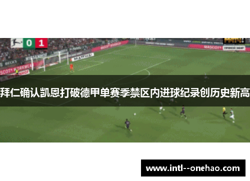 拜仁确认凯恩打破德甲单赛季禁区内进球纪录创历史新高 拜仁确认凯恩打破德甲单赛季禁区内进球纪录创历史新高