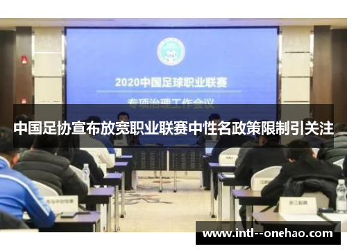 中国足协宣布放宽职业联赛中性名政策限制引关注